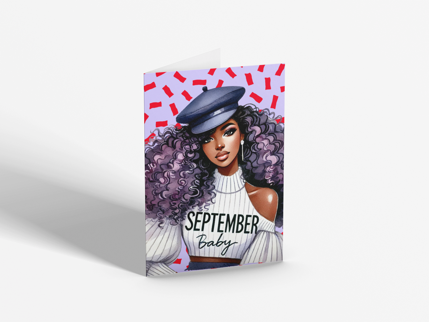 September Baby Card