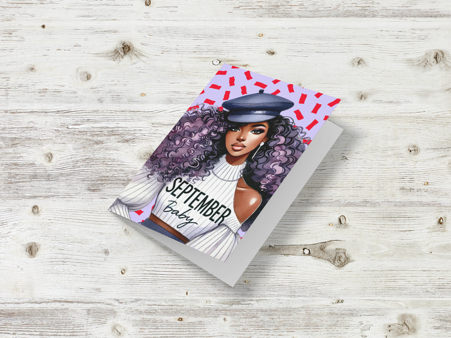 September Baby Card