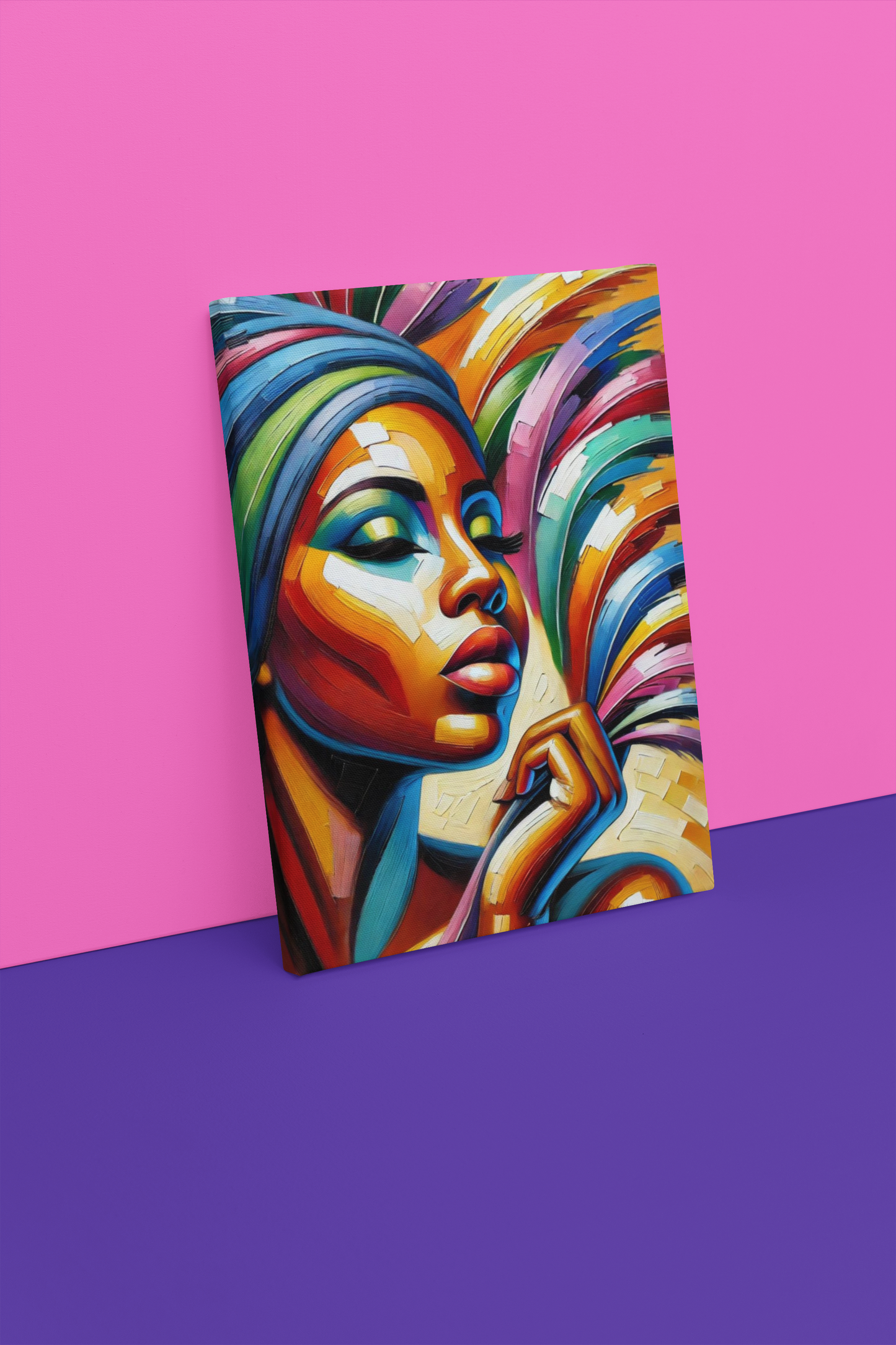 Graceful African Woman