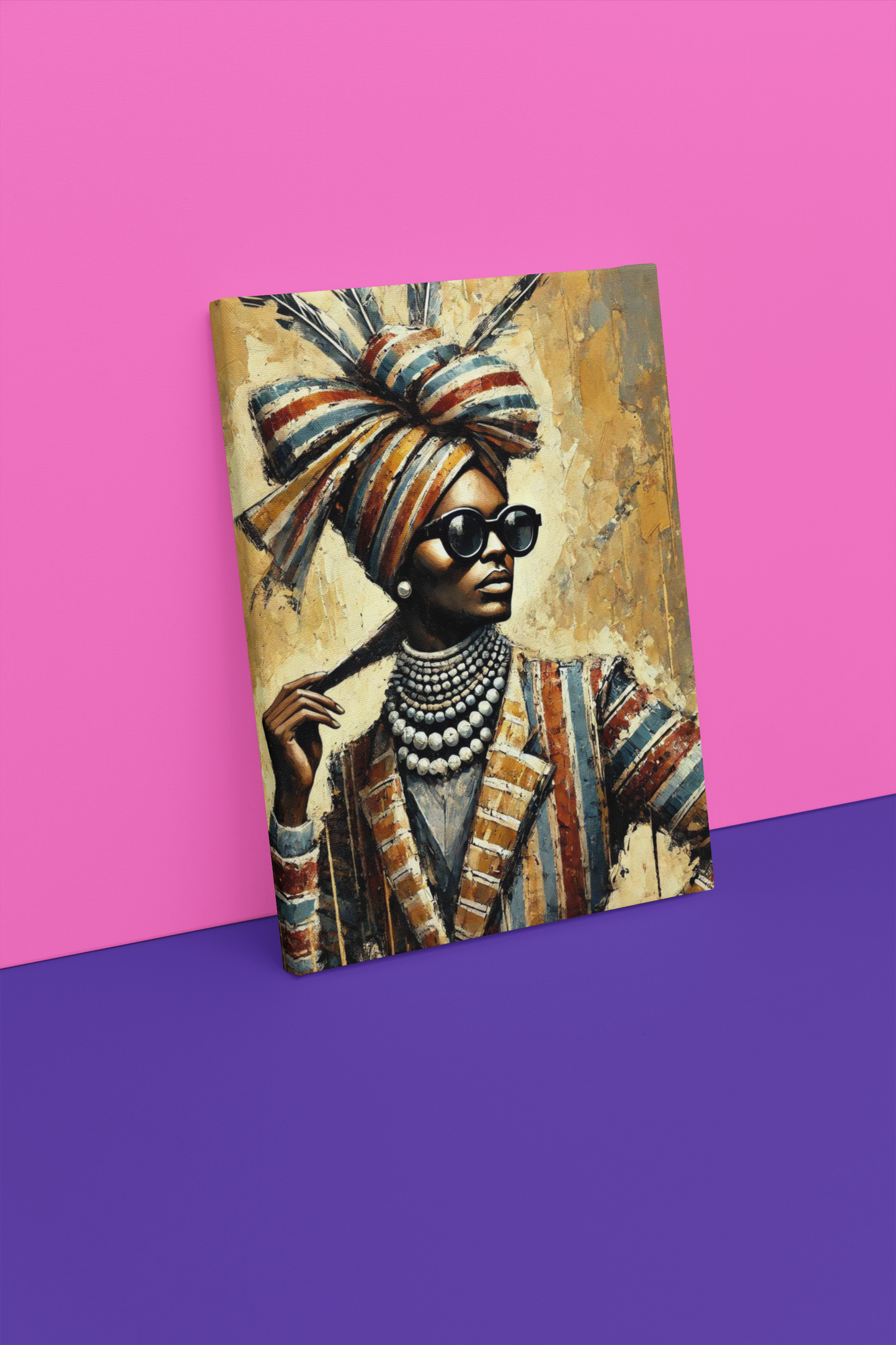 Shango Meets Fashion Wall Art