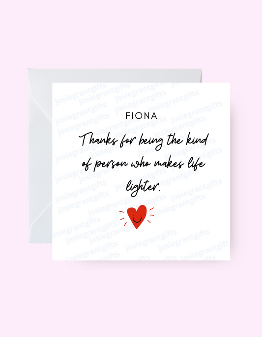 Life Lighter Card