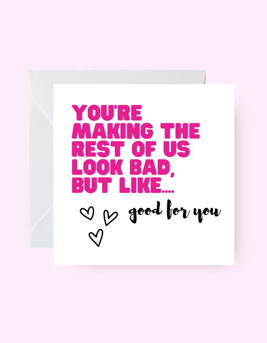 Urgh Amazing You Card
