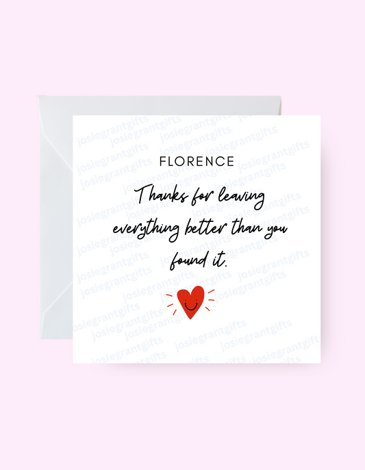 Everything Is Better Card