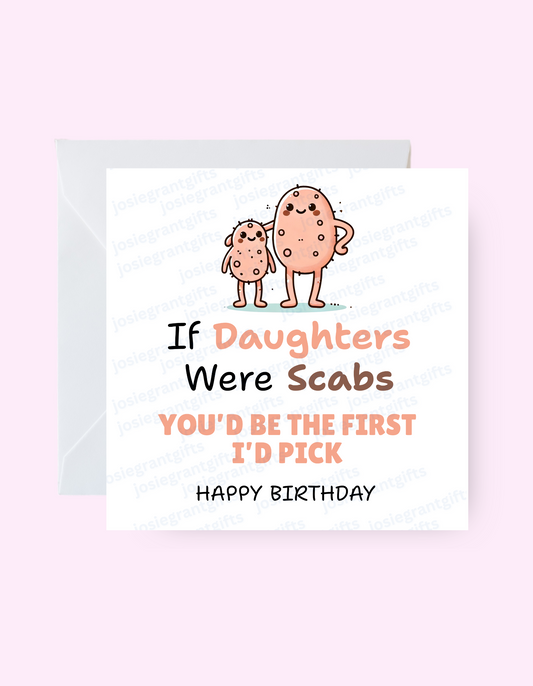 Scab Birthday Card