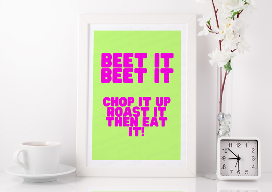 Beet It Print
