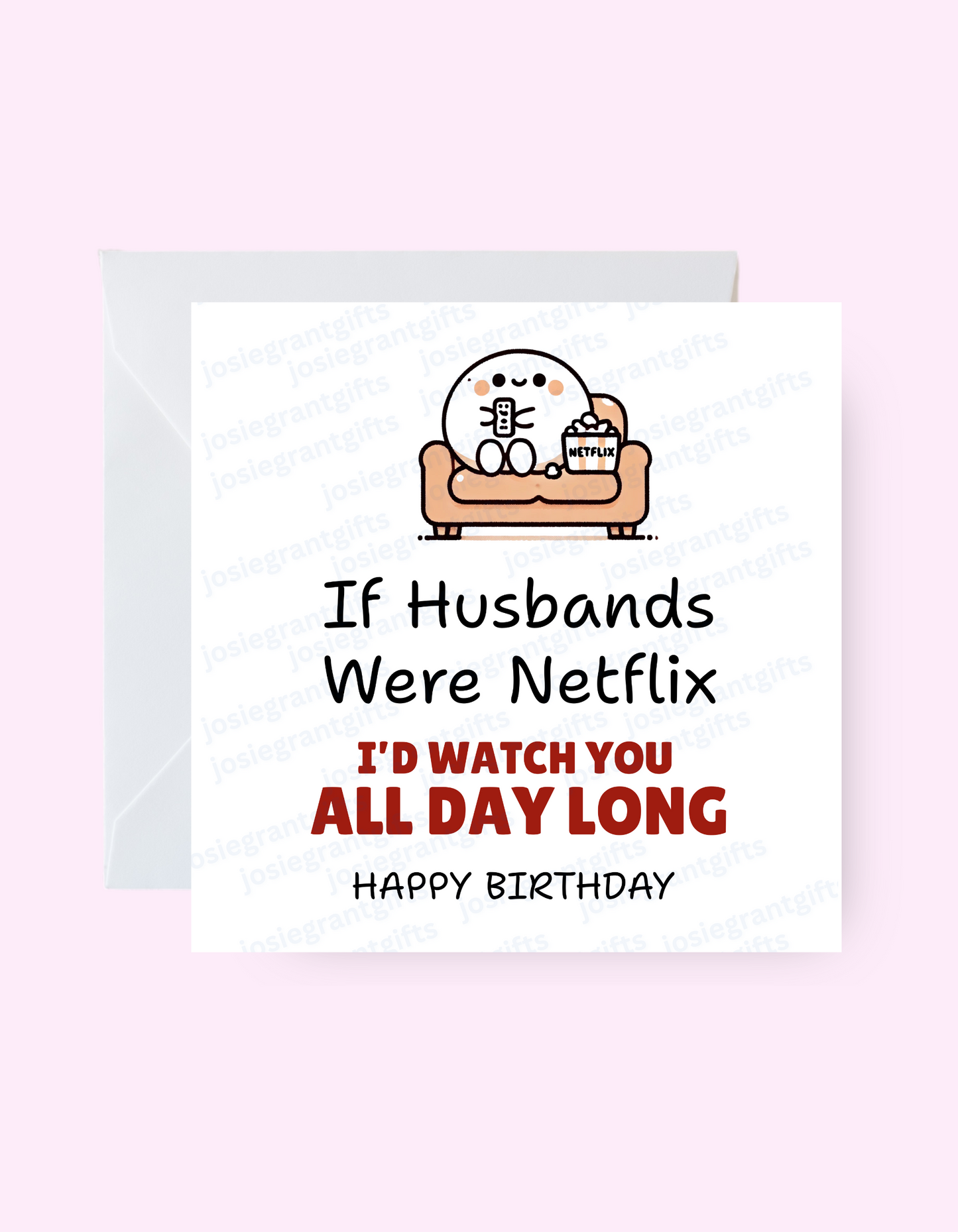 Netflix Birthday Card