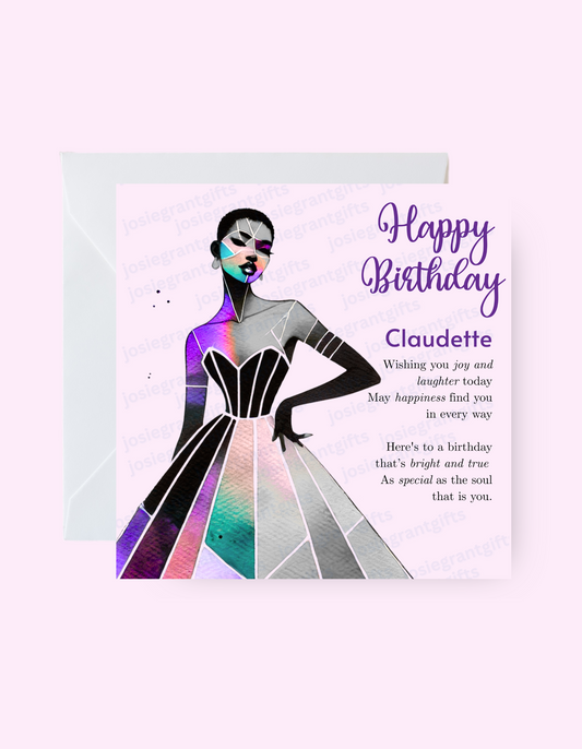 Mystical Birthday Card