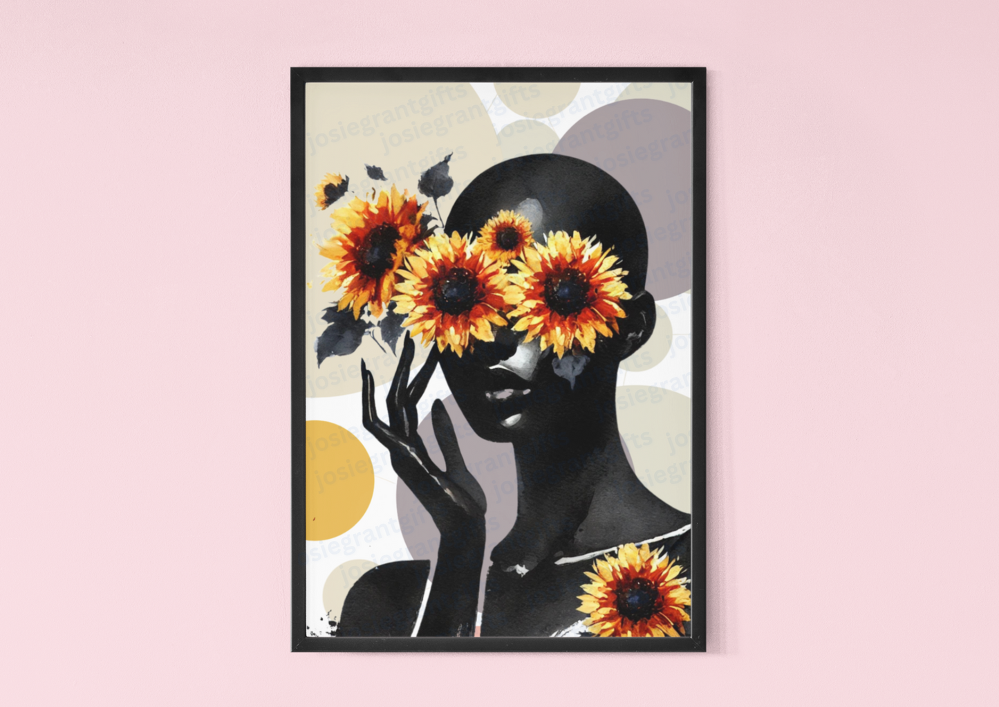 Sunflower African Print