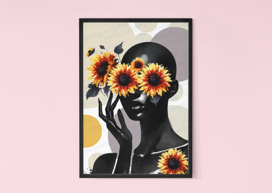 Sunflower African Print