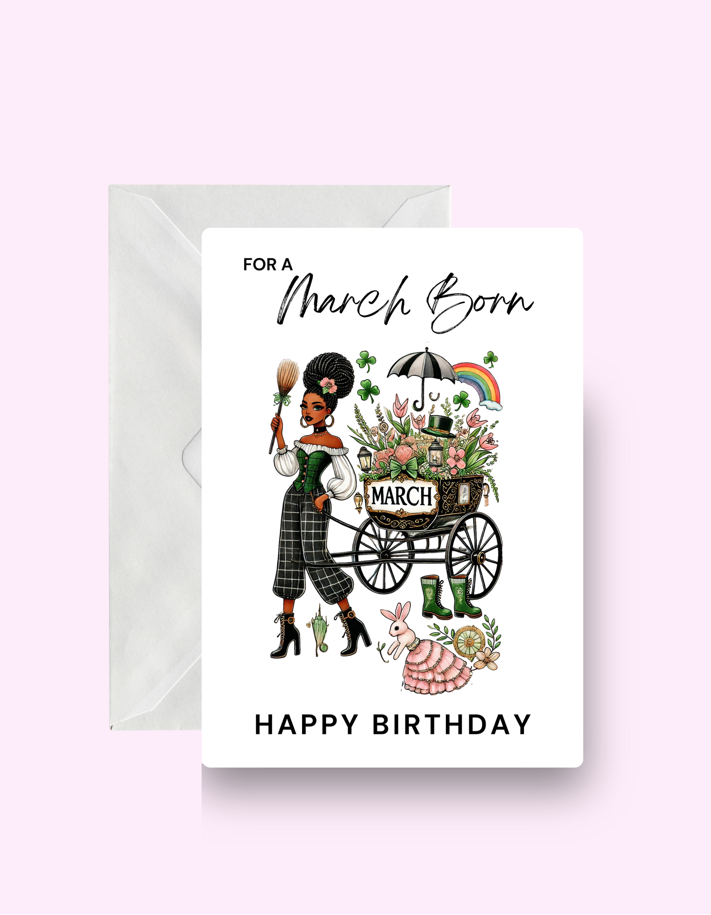 March Born Card