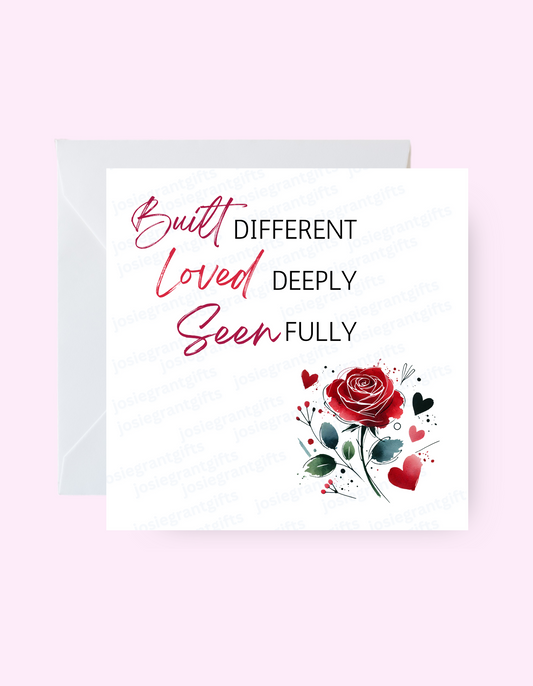 Built Differently Card