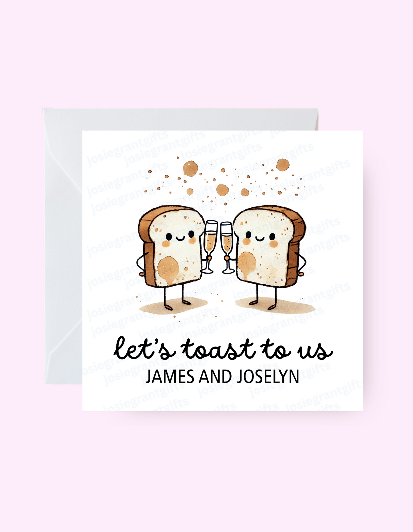 Toast To Us Card