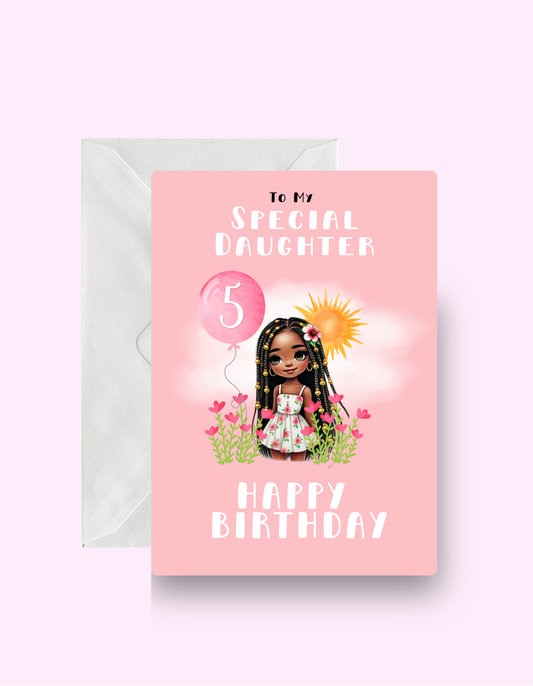 Daughter 5 Card