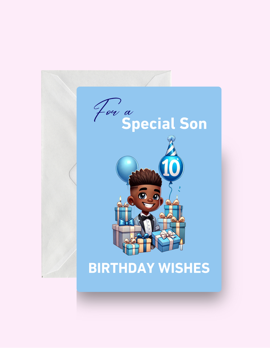 Special Son 10 Card