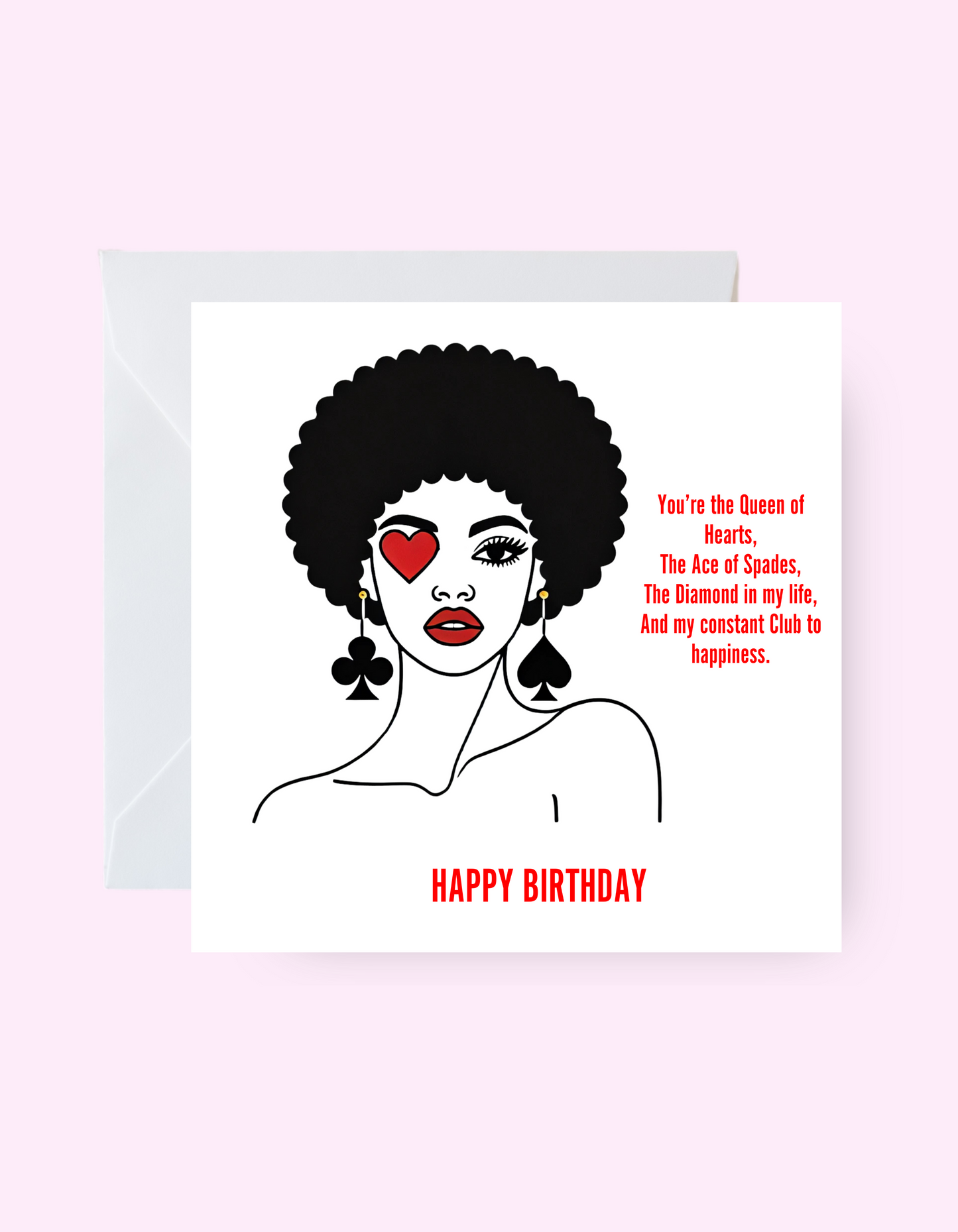 Queen Of Hearts Birthday
