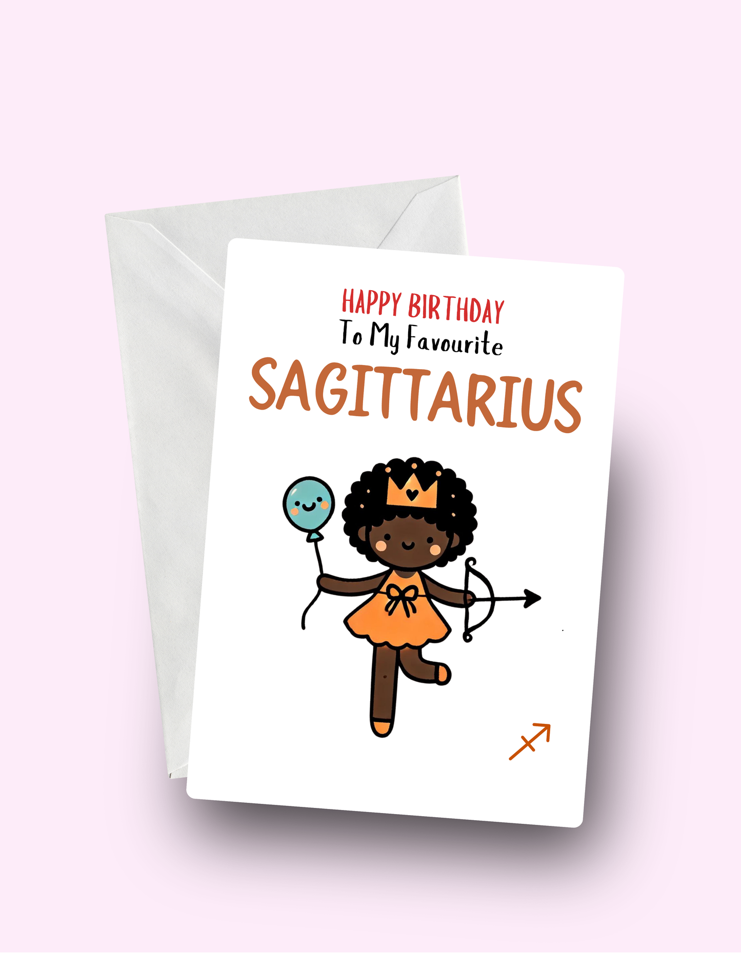 Sagittarius Birthday Card