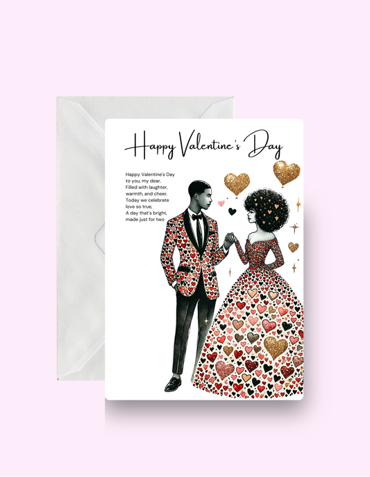 Valentines Couple Card