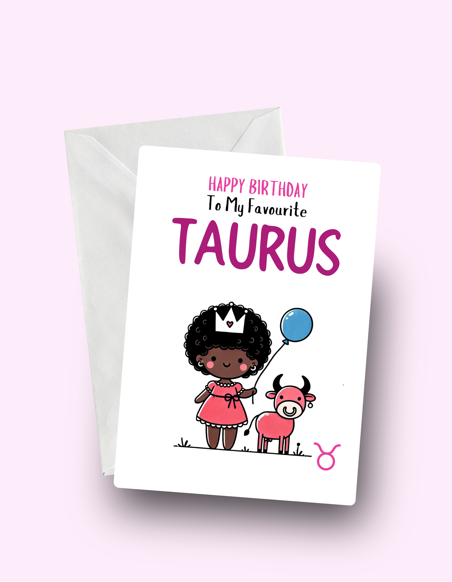 Taurus Birthday Card