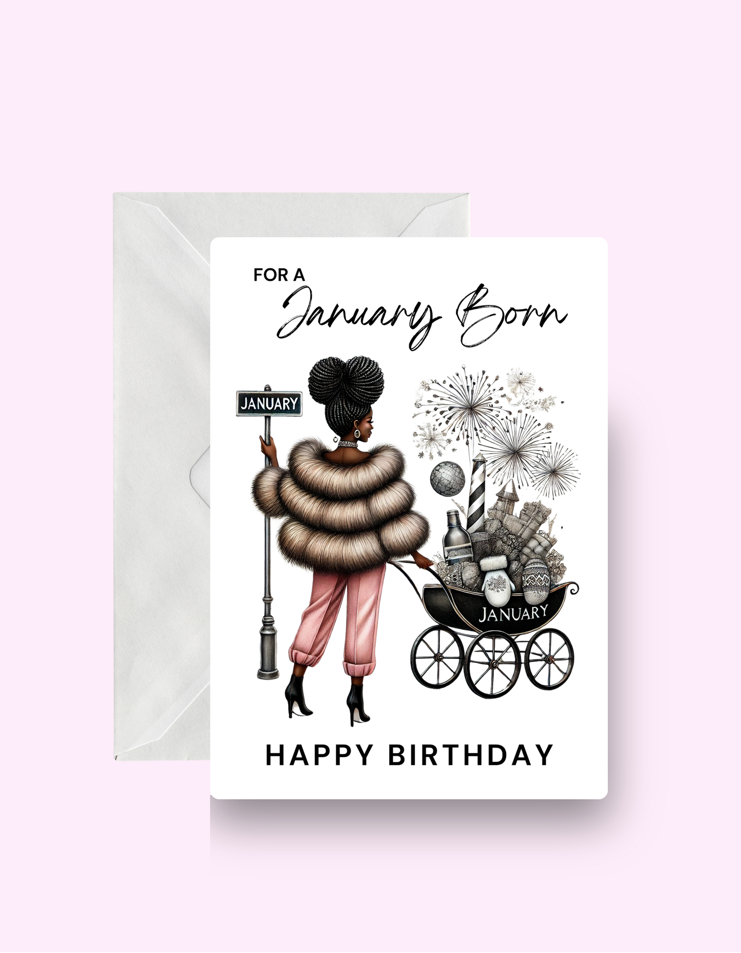 January Born Card