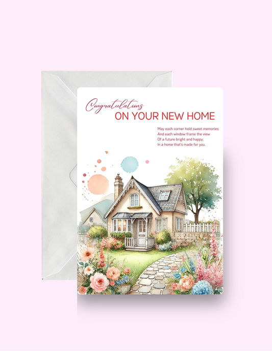 New Home New Me Card