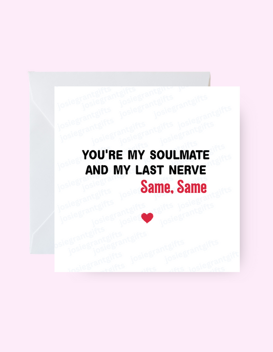 Soulmate Nerve Card