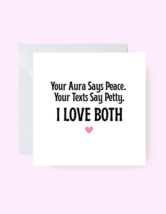 Petty Aura Card