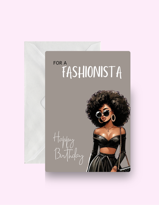 Fashionista Card