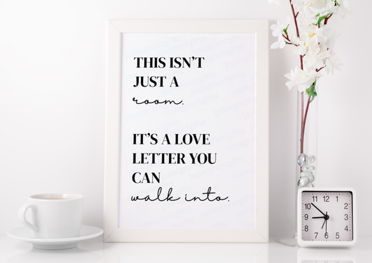 Love Letter Print