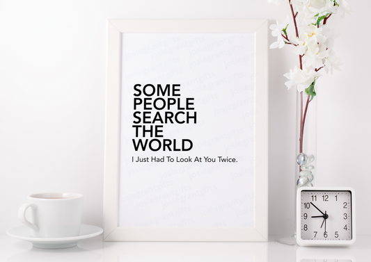 World Look Print