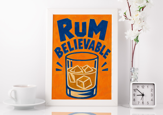 Rum Believable Print