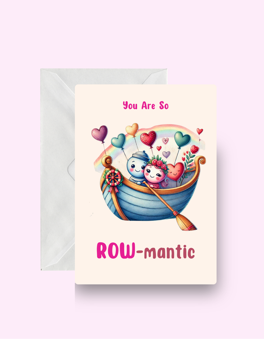 Rowmantic Card
