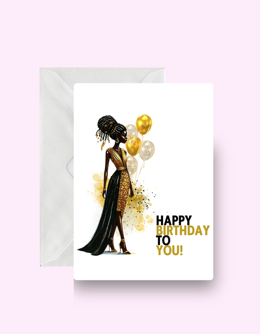 Sparkle Birthday Card