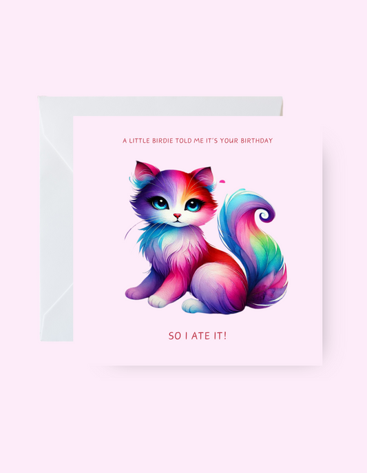 Cute Cat Card