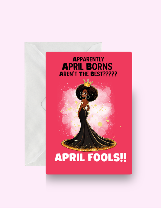 April Fools Card