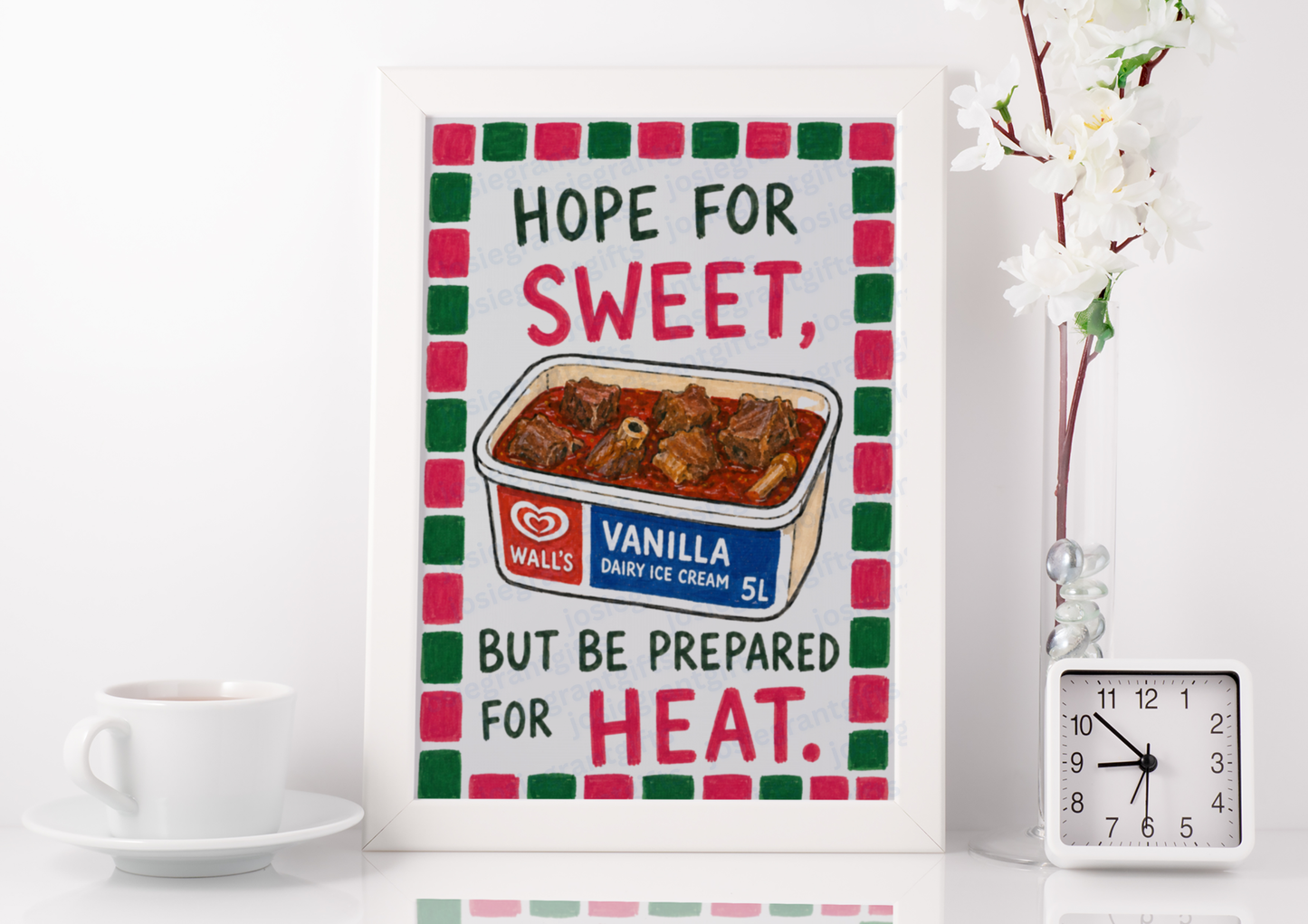 Stewed Ice Cream Print