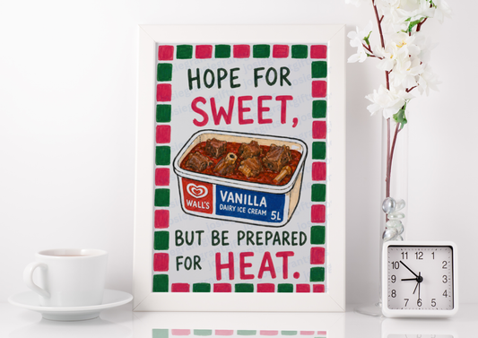 Stewed Ice Cream Print