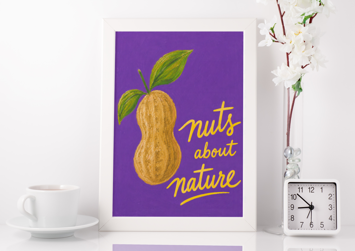 Nuts About Nature Print