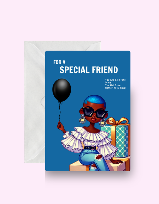 Special Friend Birthday Card