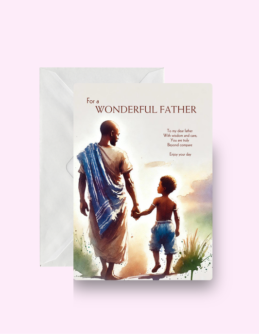 Wonderful Father Card