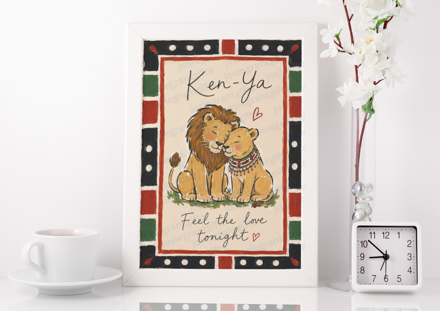Ken Ya Feel The Love Print