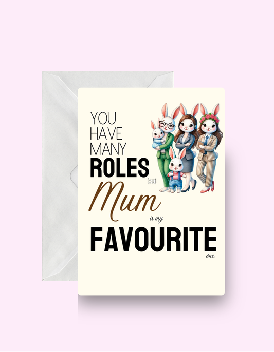 Mum Role Card