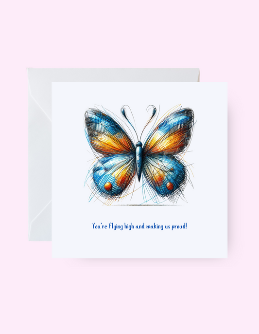 Butterfly Heart Card