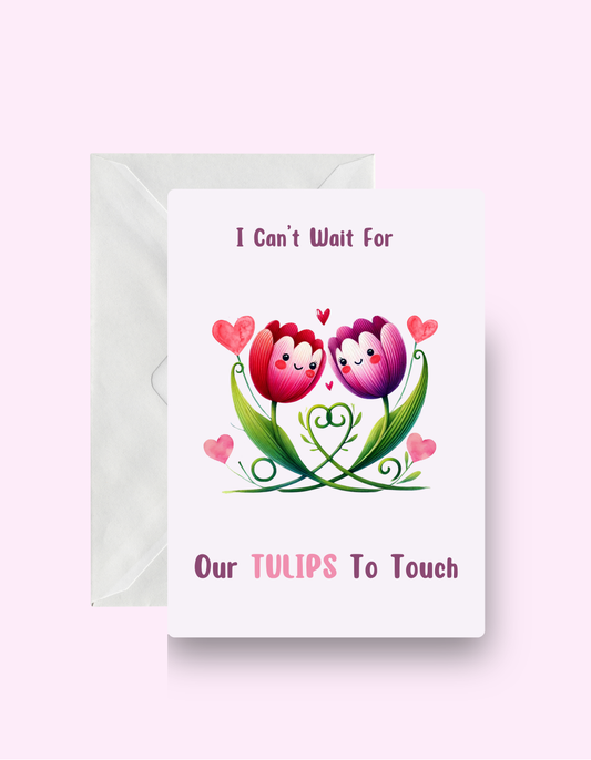 Tulips Touch Card