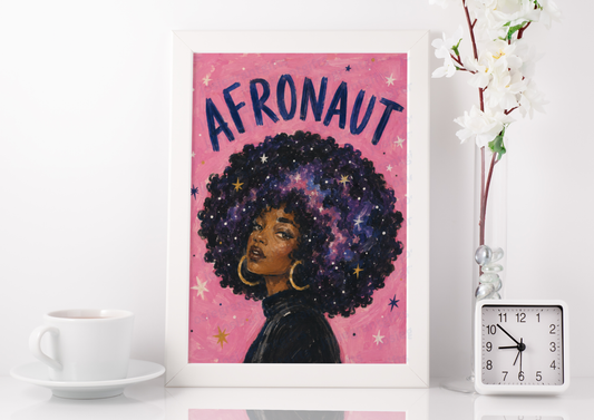 Afronaut Print