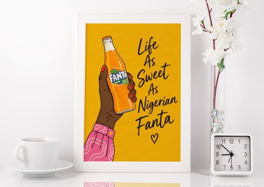 Nigerian Fanta Print