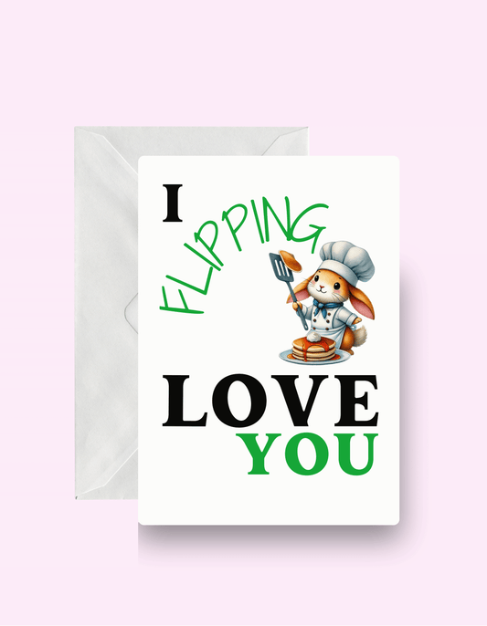 Flipping Love Card