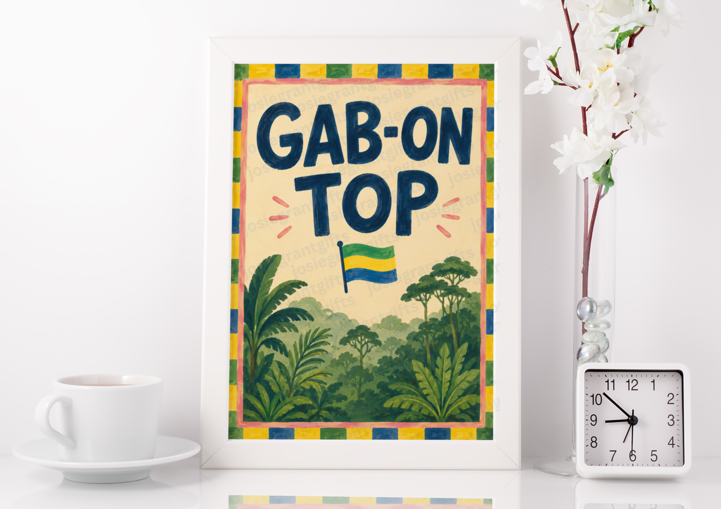 Gab-On Top Print