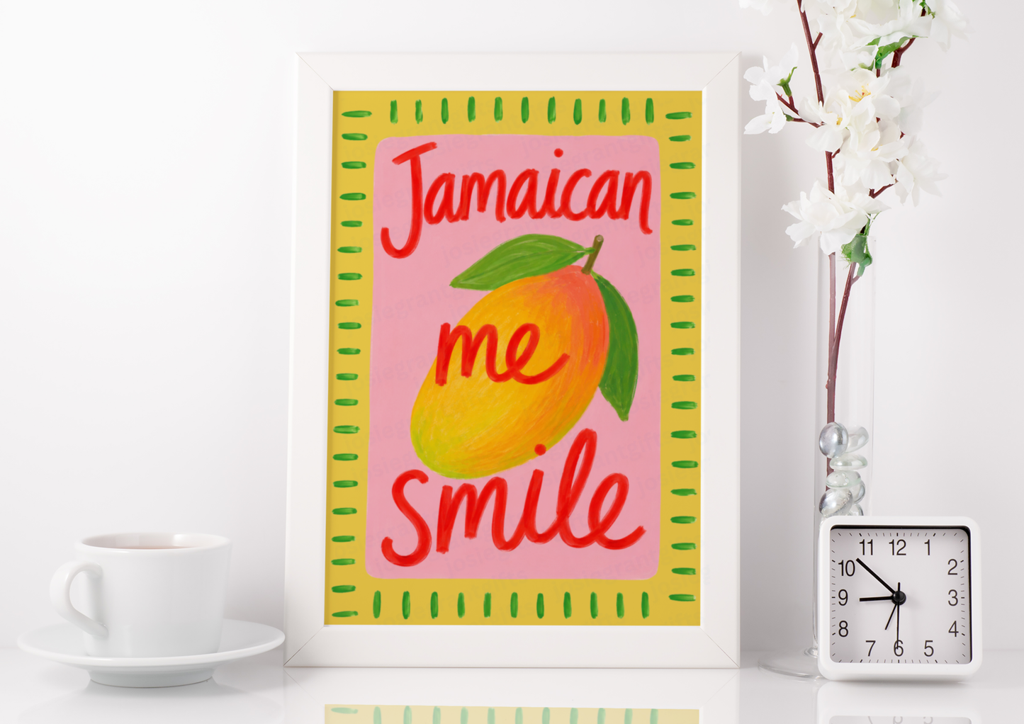 Jamaican Me Smile Print