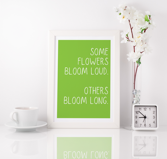 Blooming Loud Print