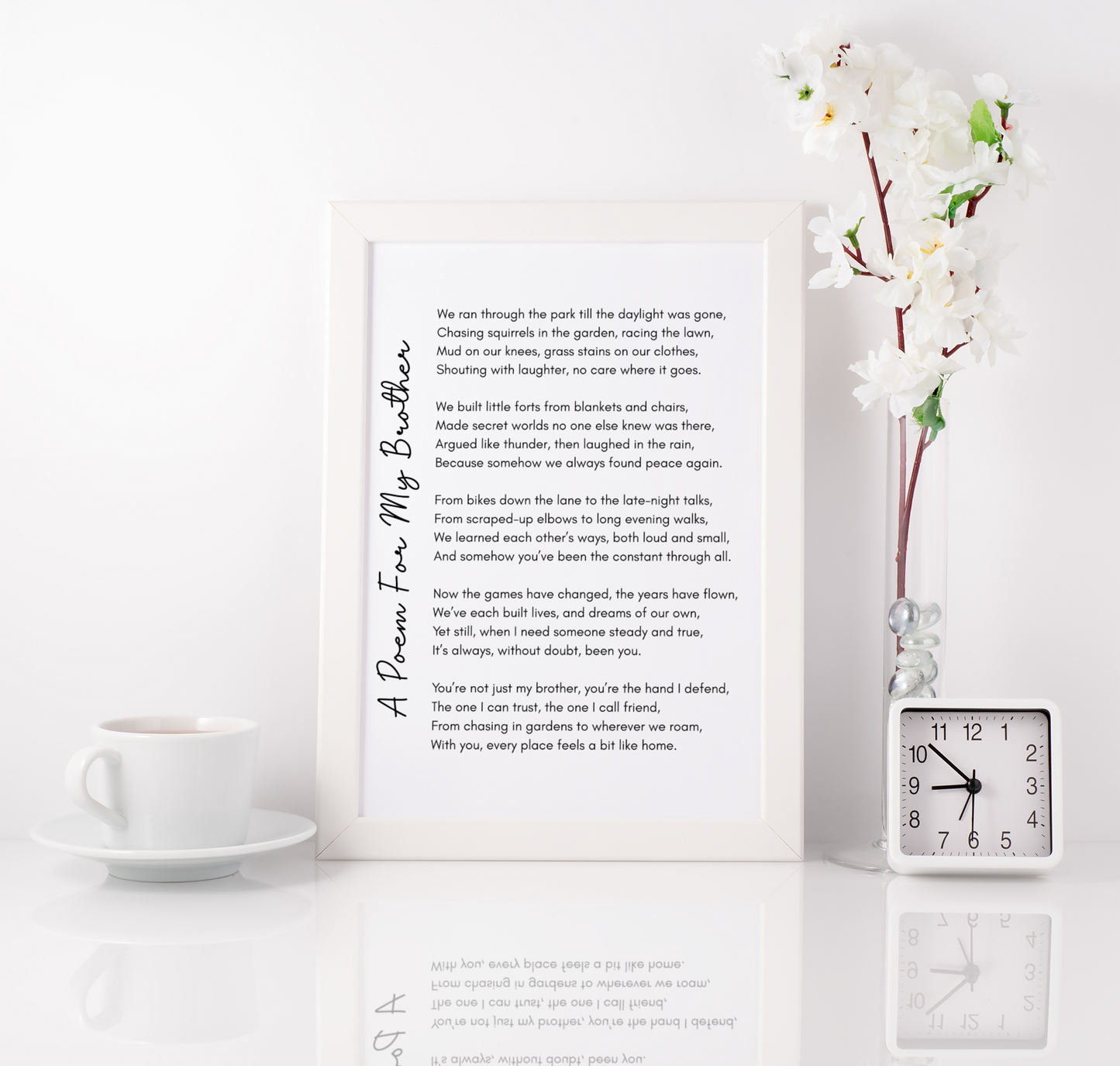 For My Brother Print